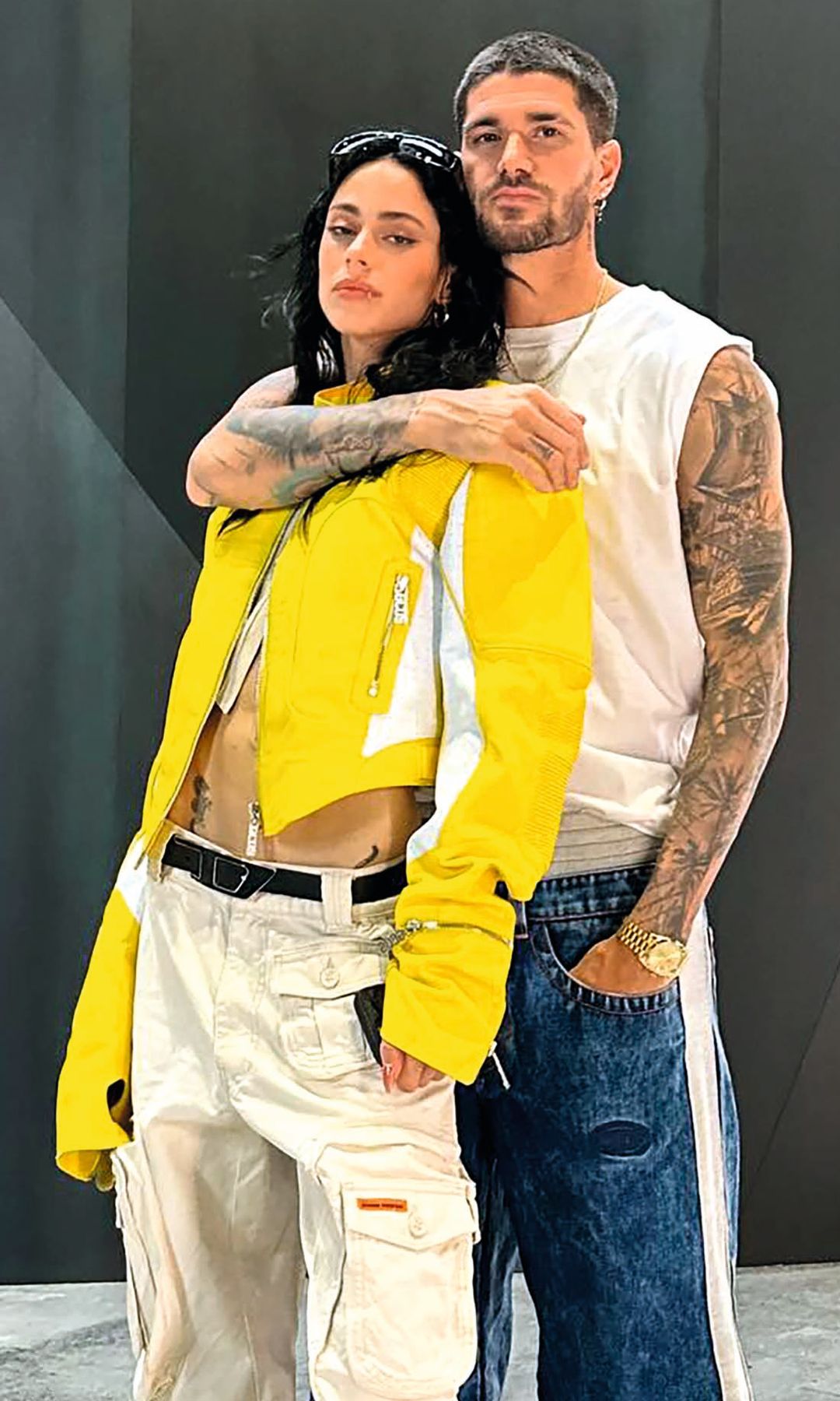 Rodrigo de Paul y Tini Stoessel