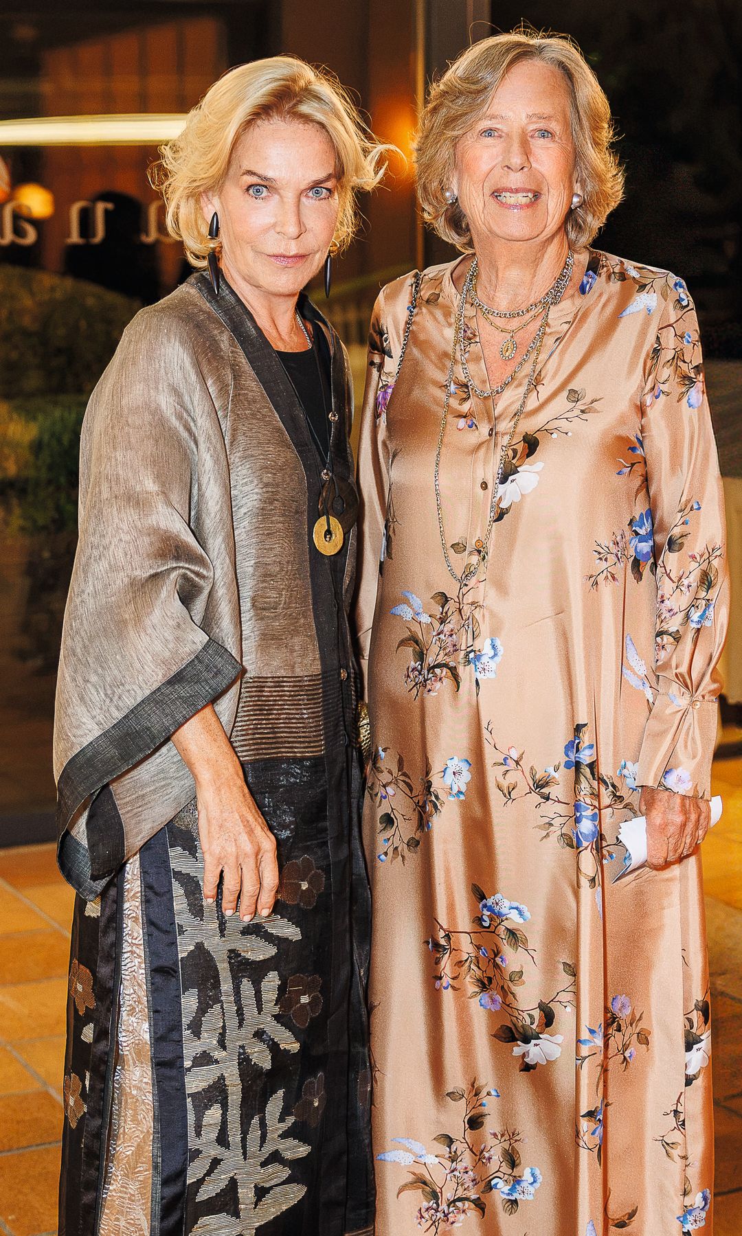 Sofía de Habsburgo y la princesa Nora de Liechtenstein