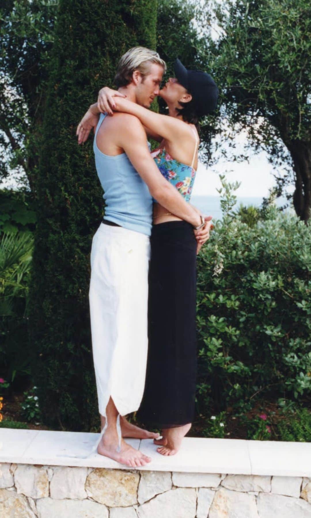 David y Victoria Beckham en Portofino