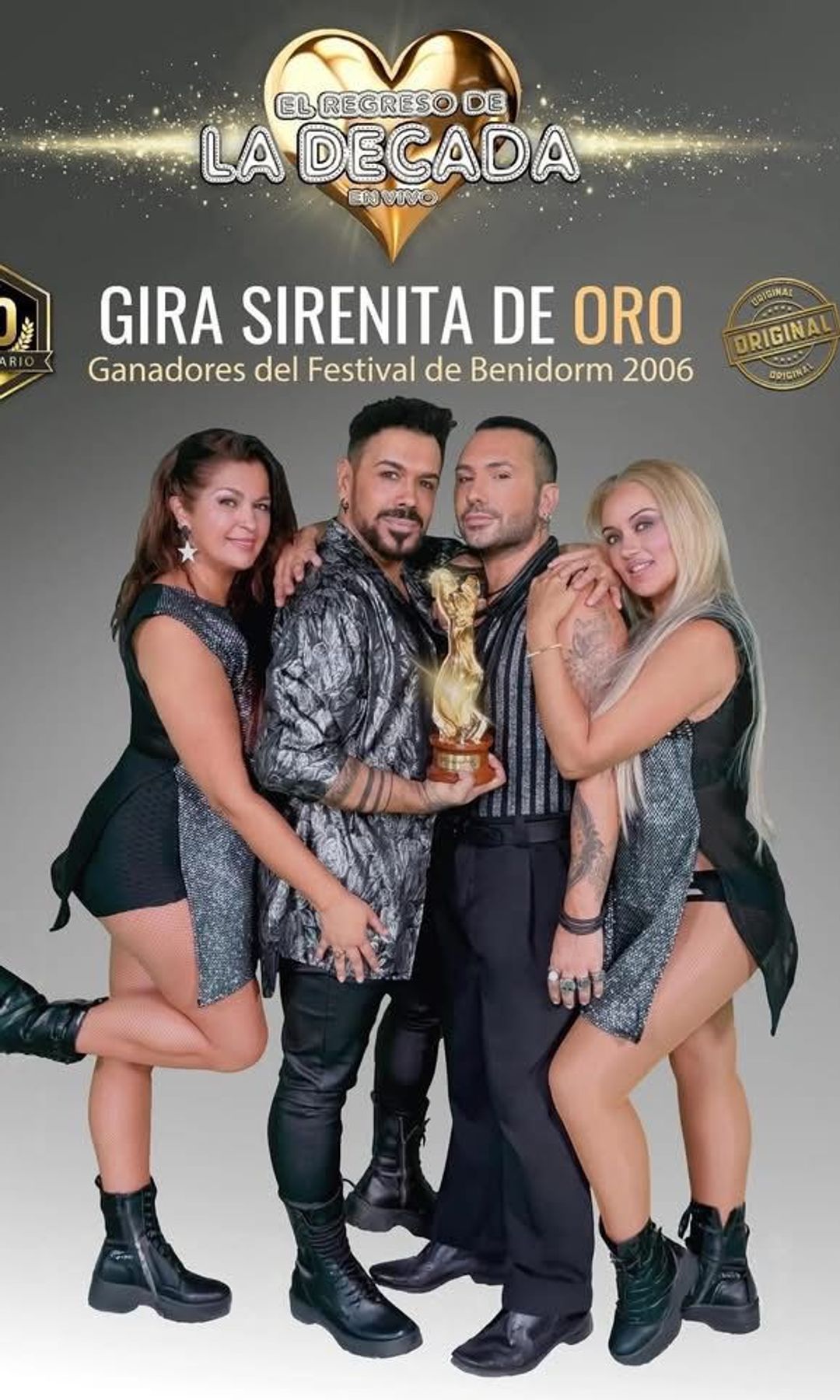 José Zapata y sus compañeros preparan la gira Sirenita de Oro
