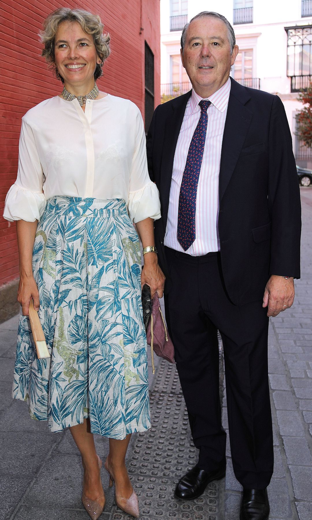 José María Michavila con Alejandra Salinas