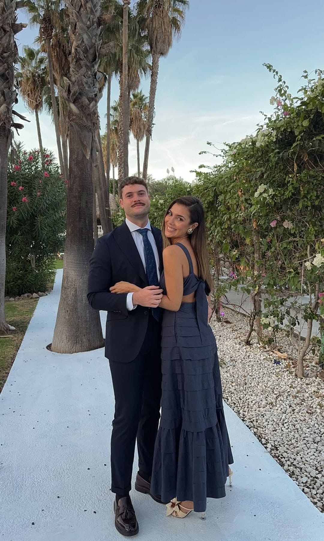 Anna Padilla y su novio Mario Cristóbal