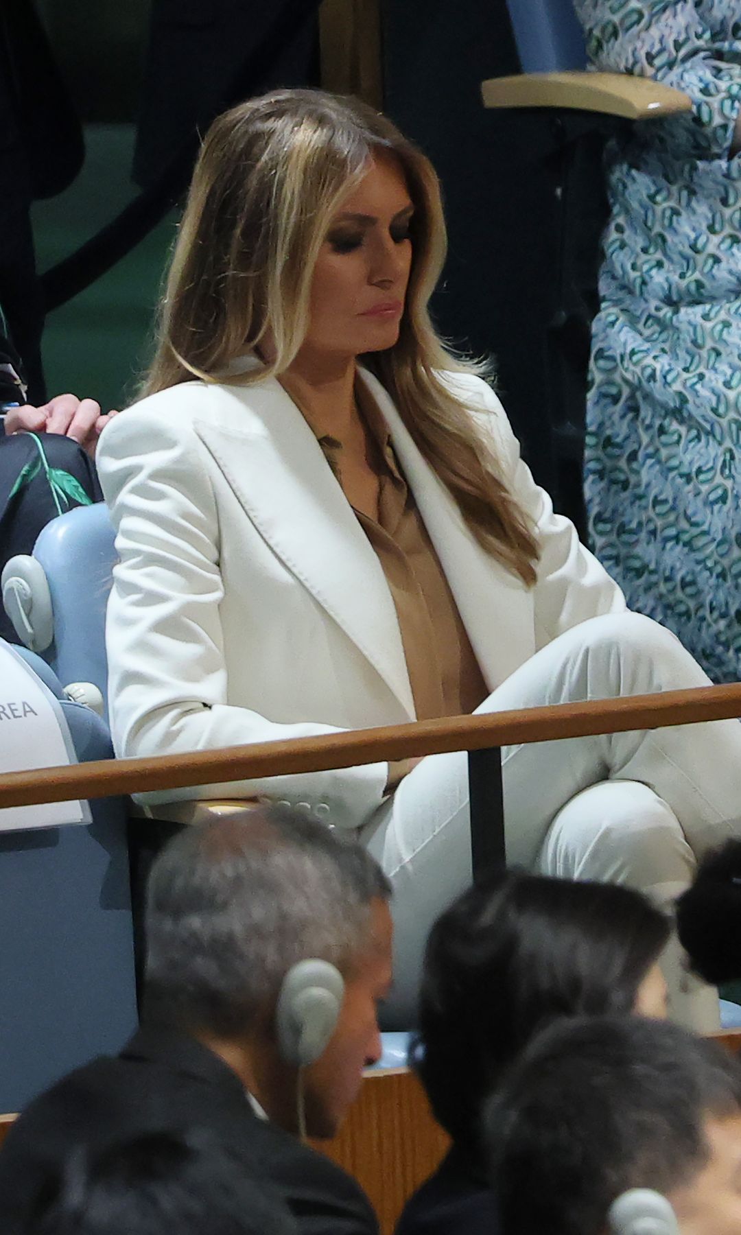 Melania Trump en la 80 Asamblea de la ONU