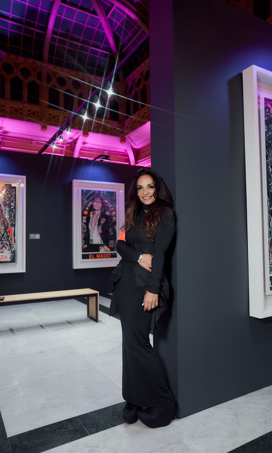 La artista Eva Vale 