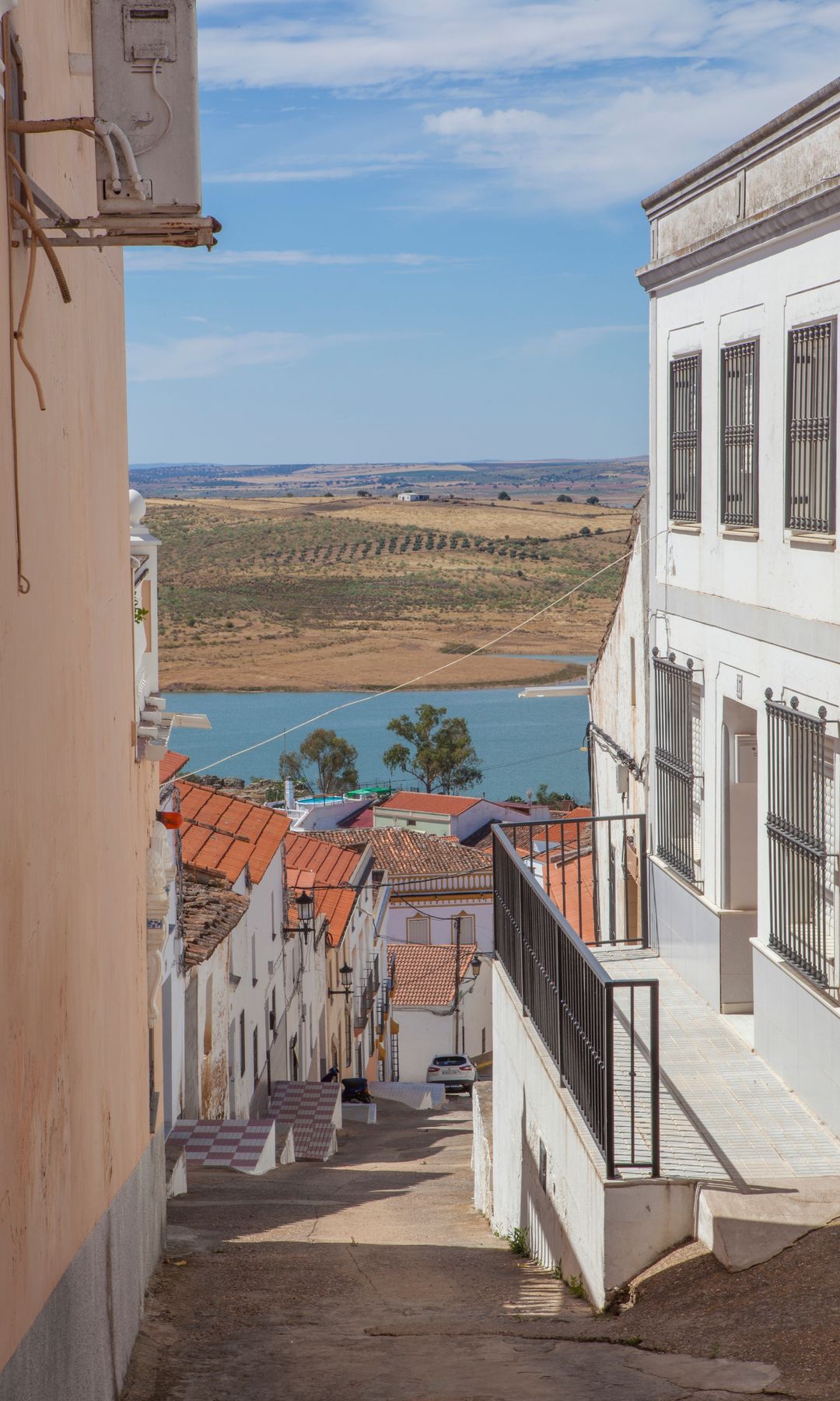 Calles del pueblo de Alange, Badajoz