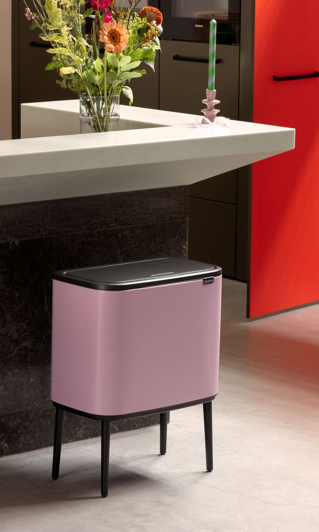 Cubo de Brabantia en el nuevo tono Lilac Pink