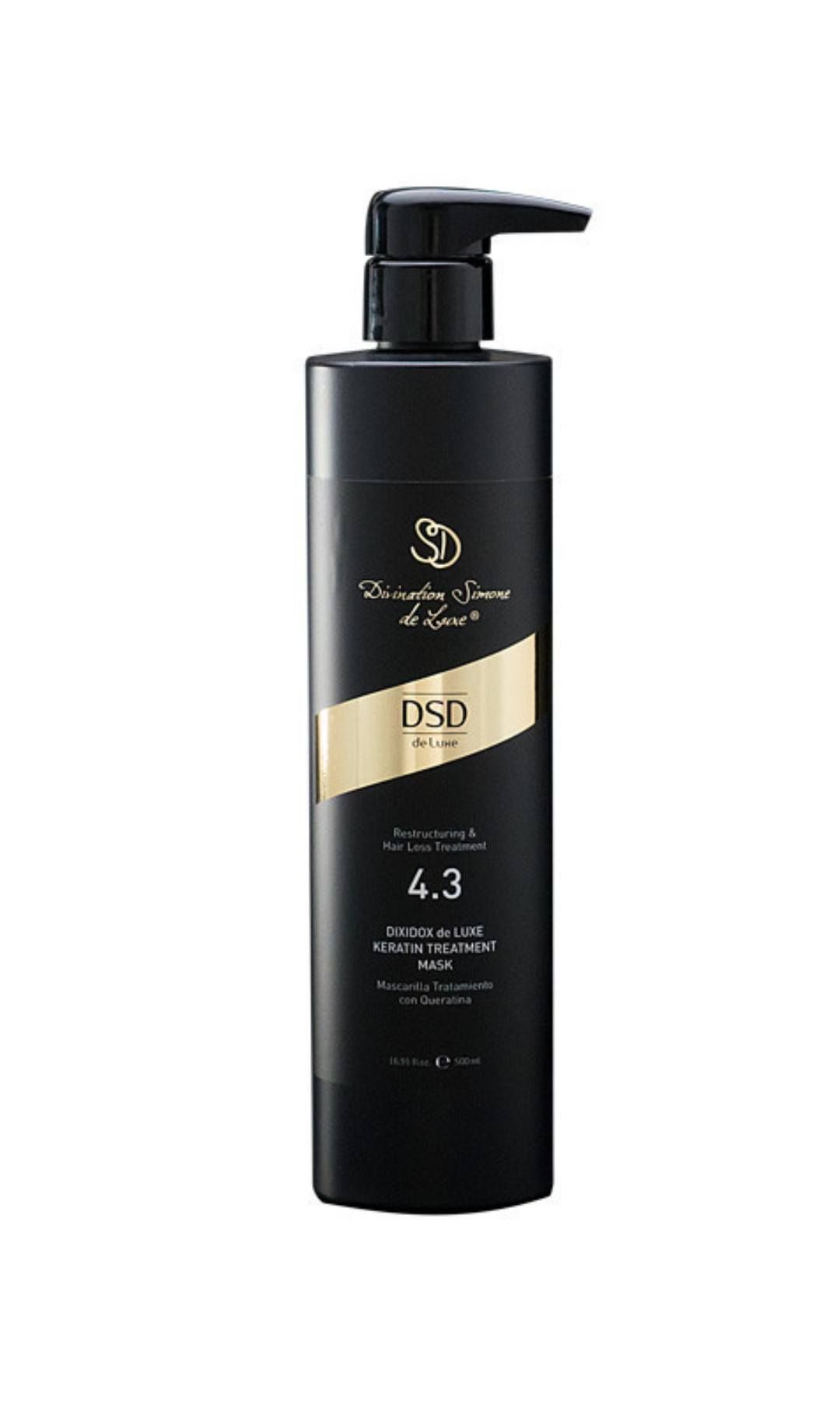 4.3 Dixidox de Luxe Mascarilla Tratamiento con Queratina (61€), DSD de Luxe