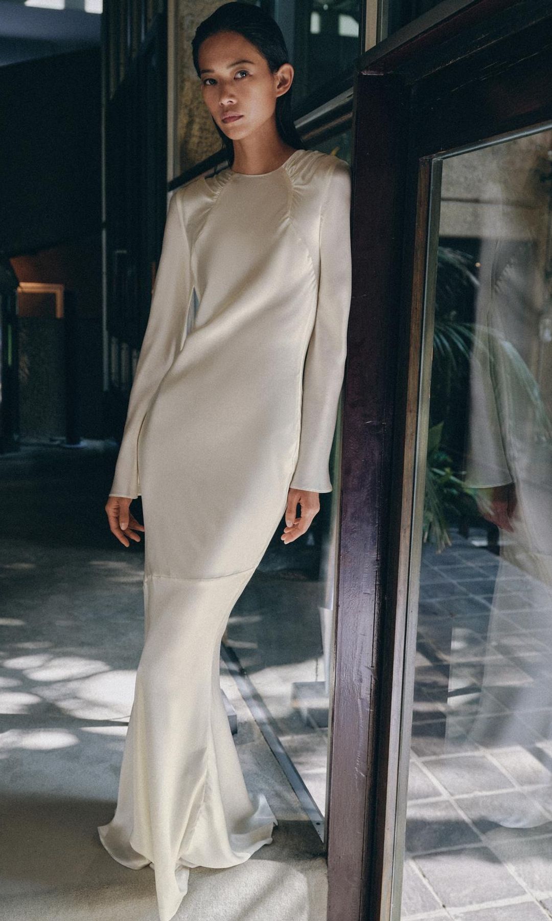 El vestido largo y minimalista de Zara.