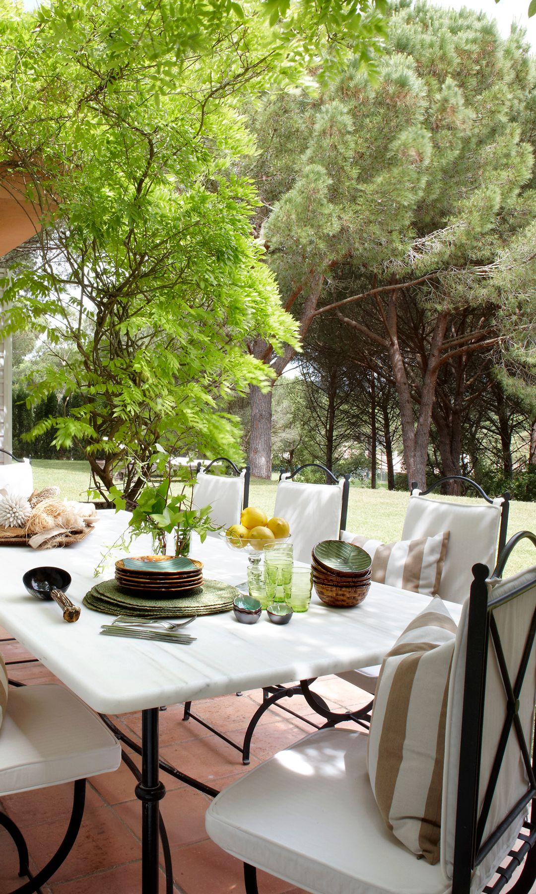 Comedor de verano en exterior