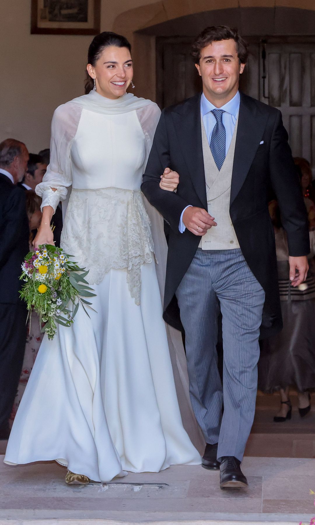 Boda de María Milans del Bosch Barroso y Juan Bosco Olalquiaga