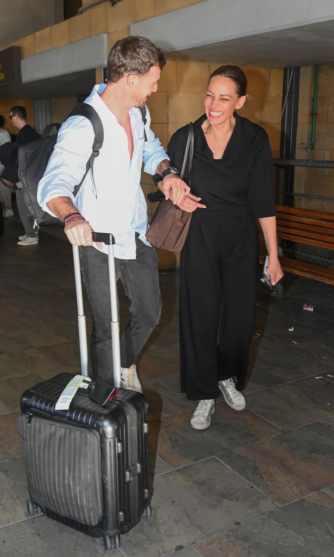 Eva González y Nacho Llanos en Sevilla el 20 de febrero de 2026