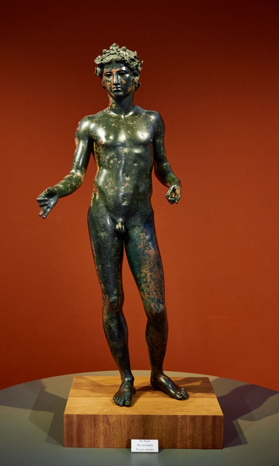 Efebo de Antequera en el MVCA