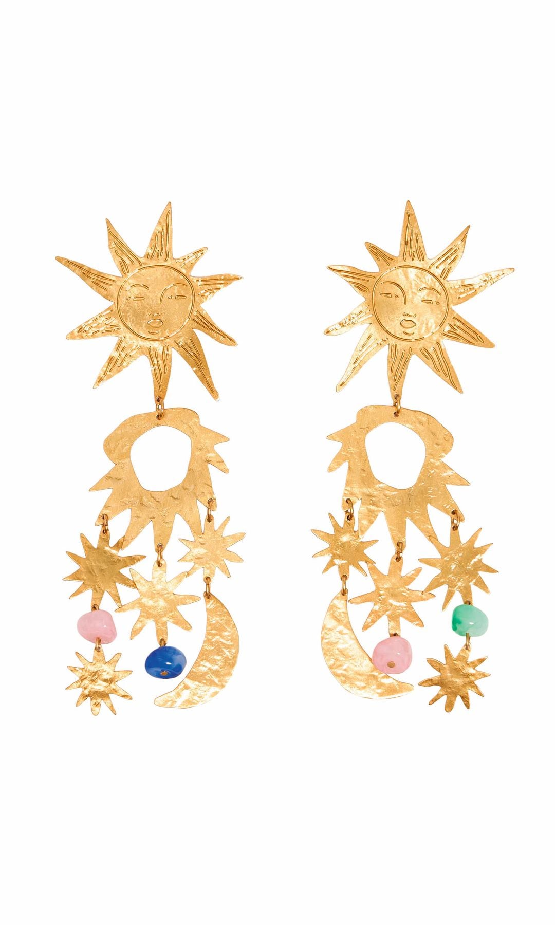 Pendientes con soles (85 €), de Bimba y Lola