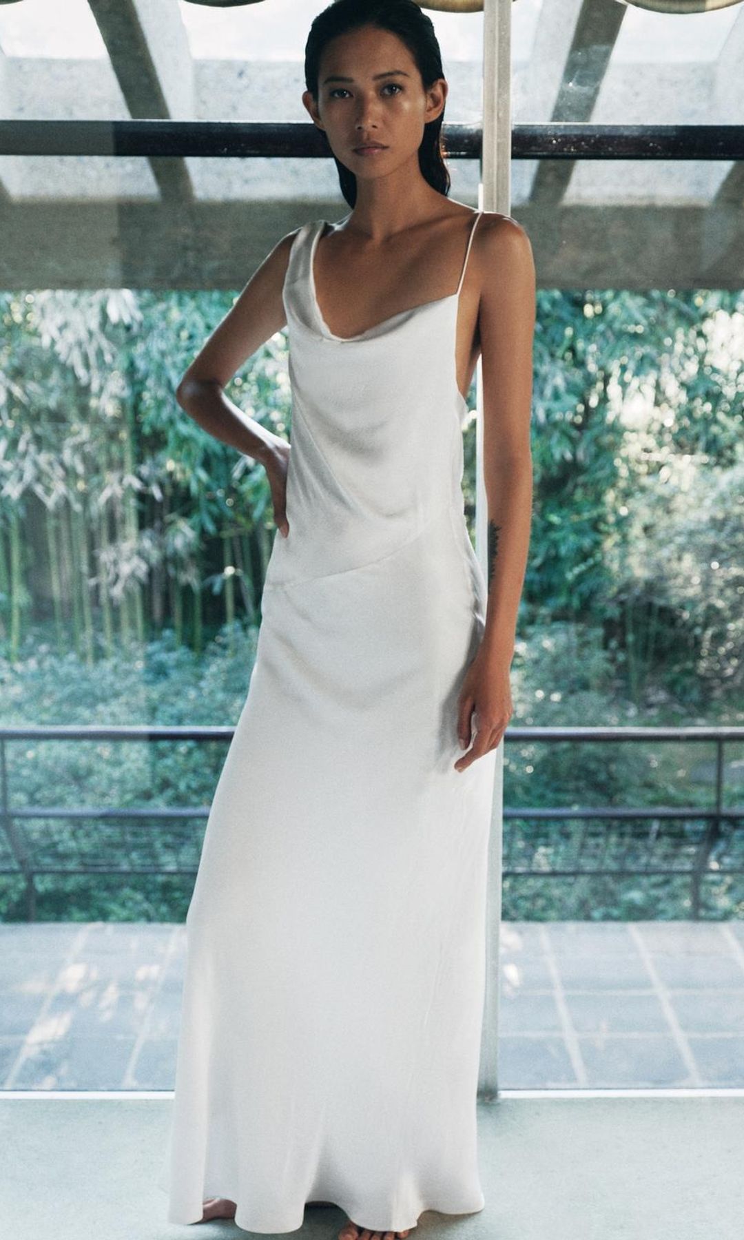 Un diseño nupcial impecable de Zara.
