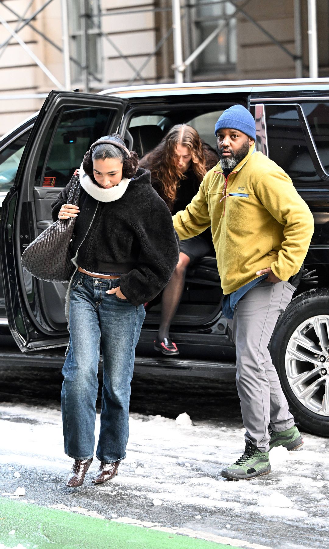 Olivia Dean llegando en Nueva York