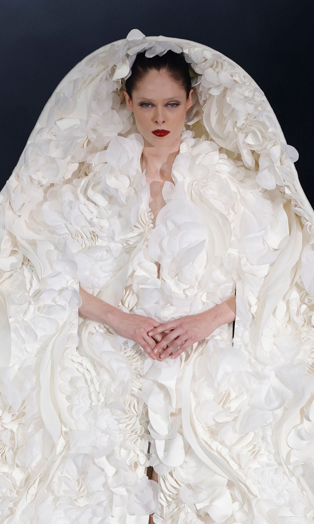 Coco Rocha, para Stéphane Rolland Alta Costura