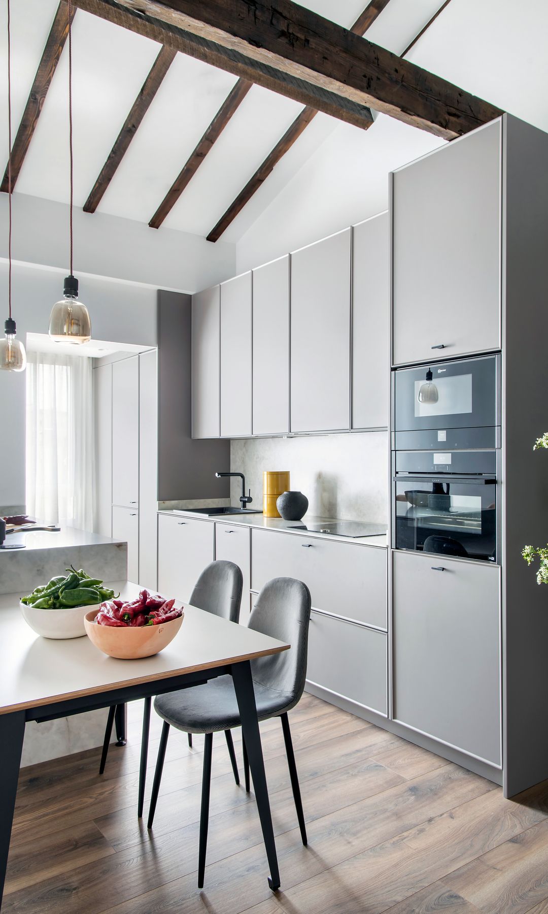 Cocina con office