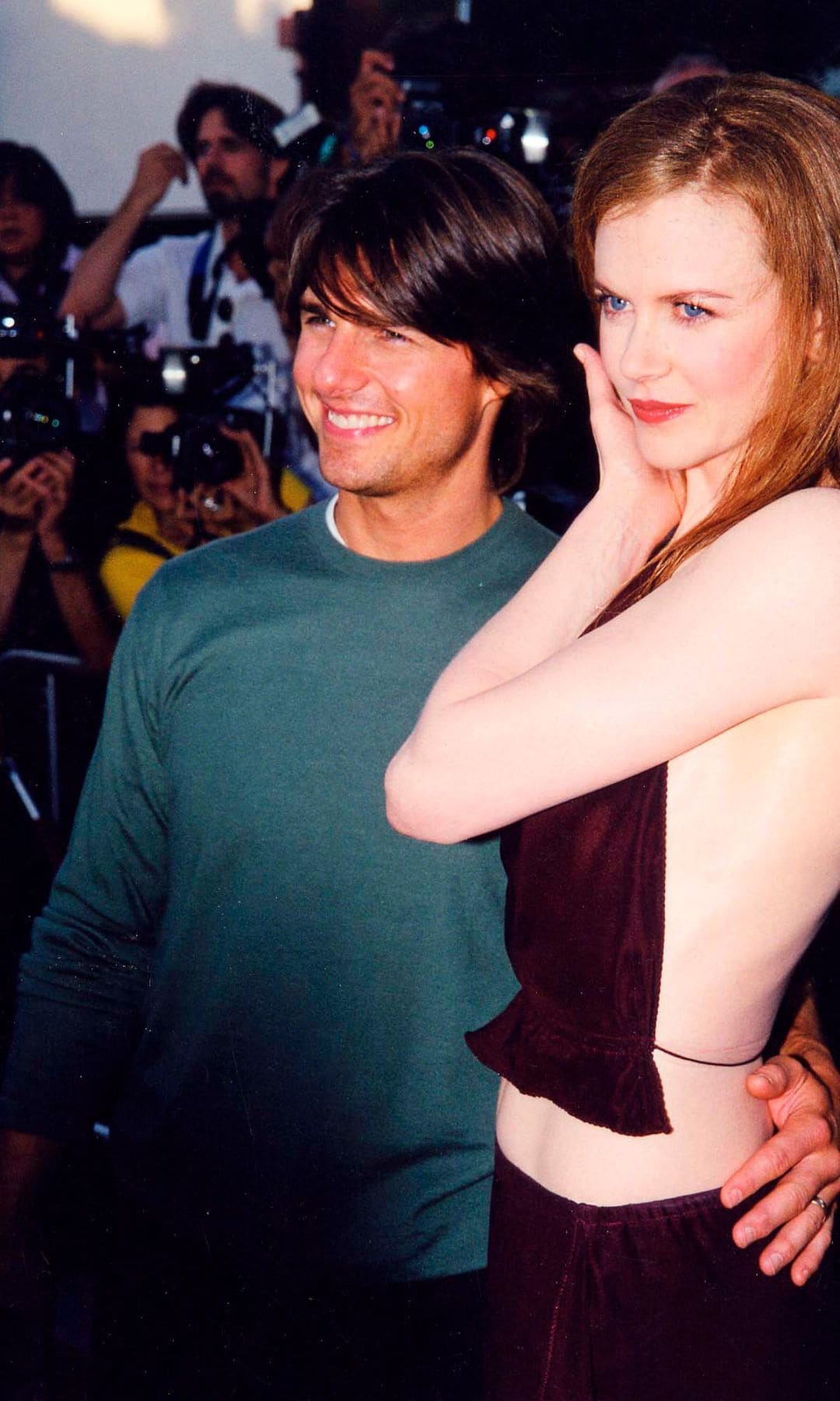 Nicole Kidman y Tom Cruise en la premier de 'Eyes Wide Shut' en 1999