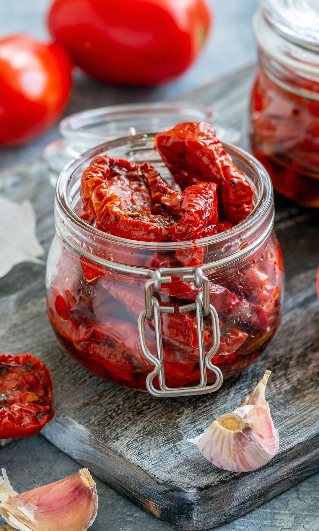 Tomates secos en conserva