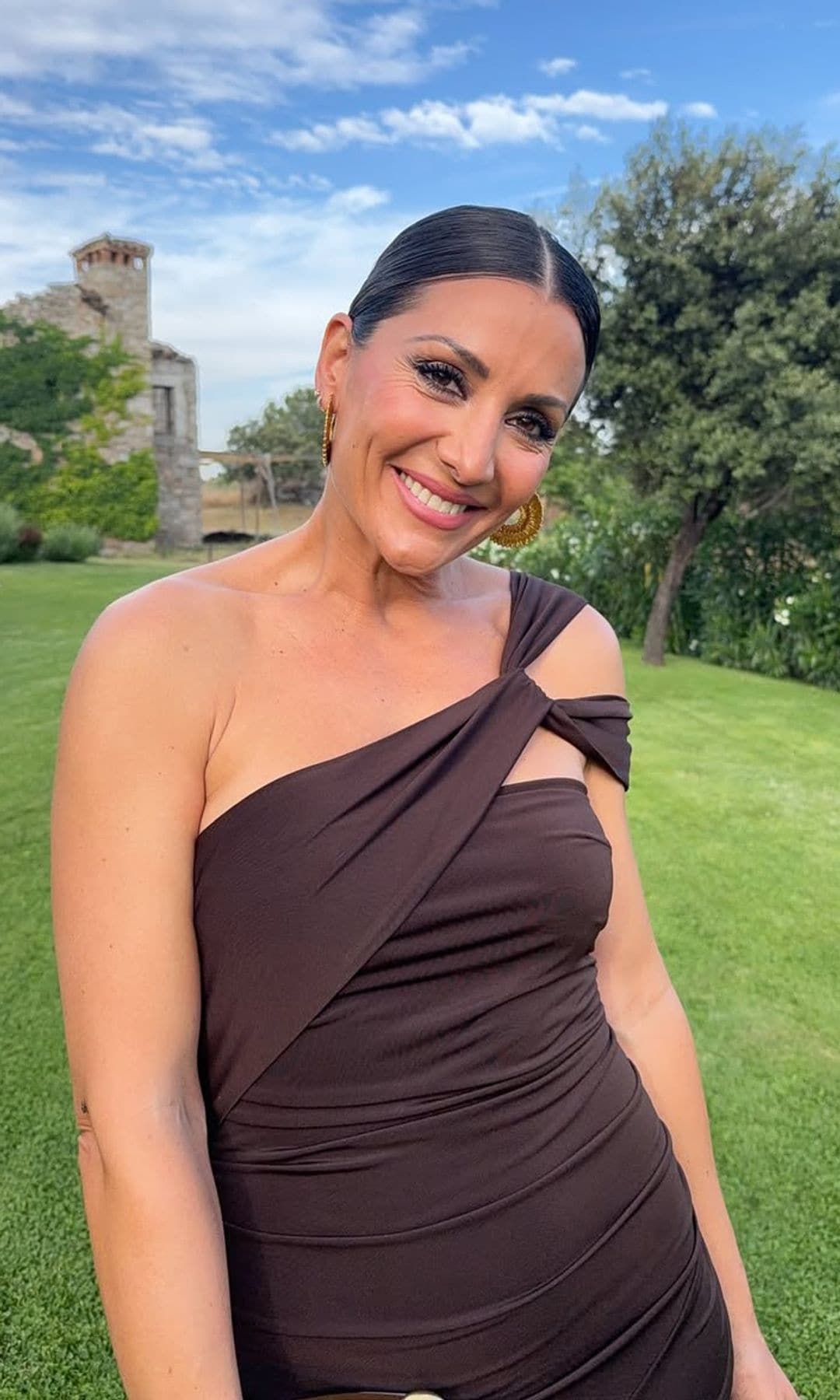Nagore Robles en la boda de Susana Bicho