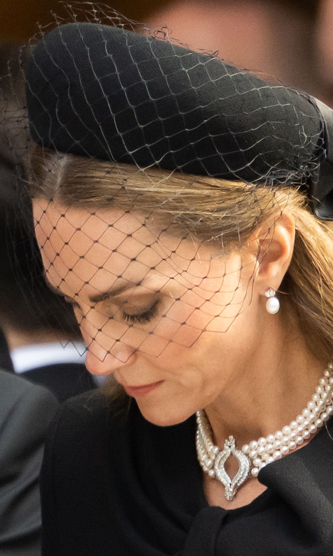 Kate Middleton en el funeral de la duquesa de Kent