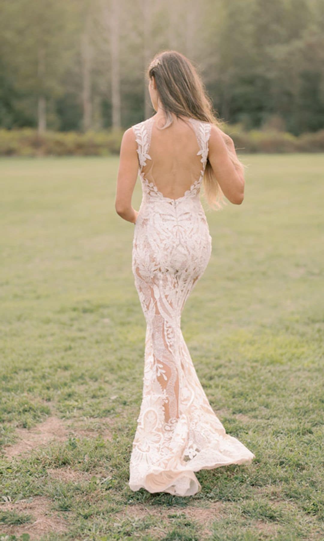 Delicious Martha el día de su boda con vestido de novia de Yolancris