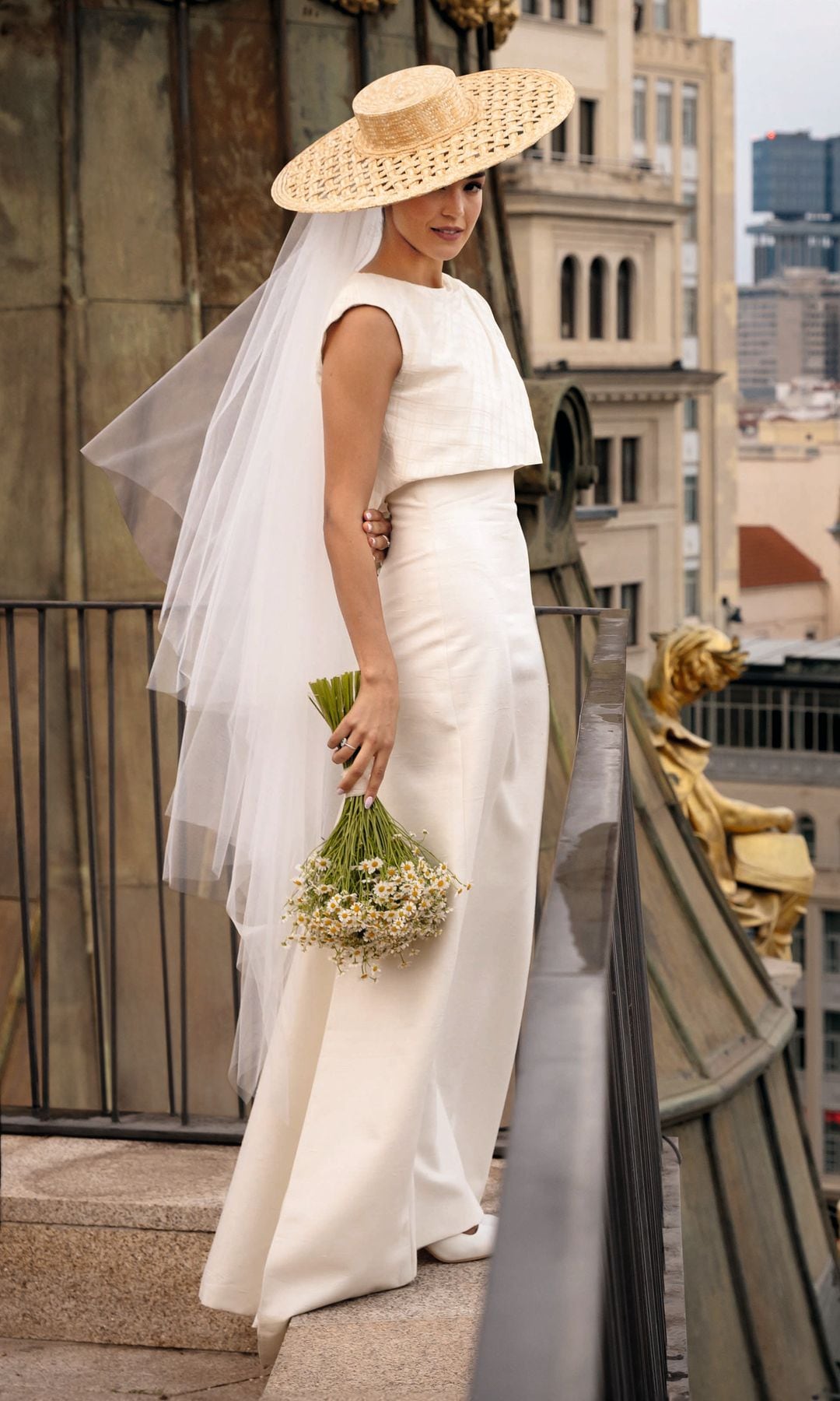 Alejandra Capetillo vestida de novia