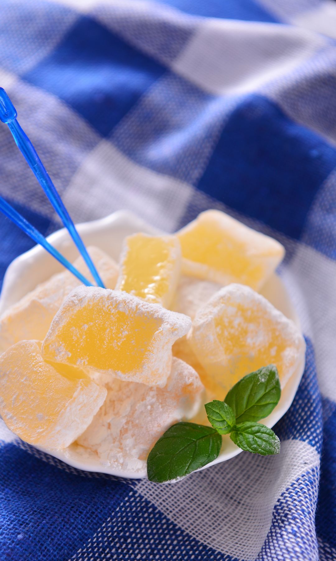 Loukoumia, una delicia tradicional elaborada con agua de rosas y bergamota.