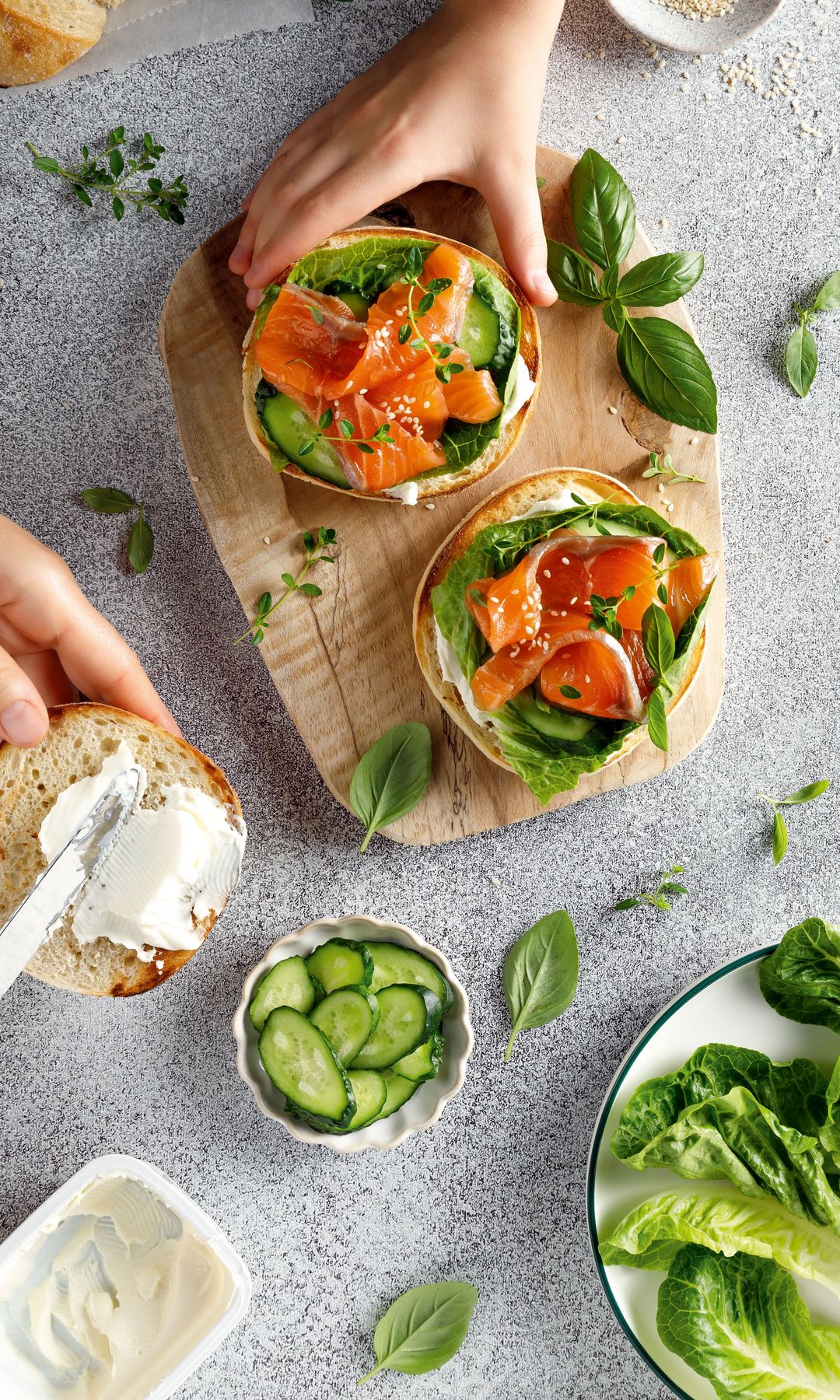 Receta con salmón para niños