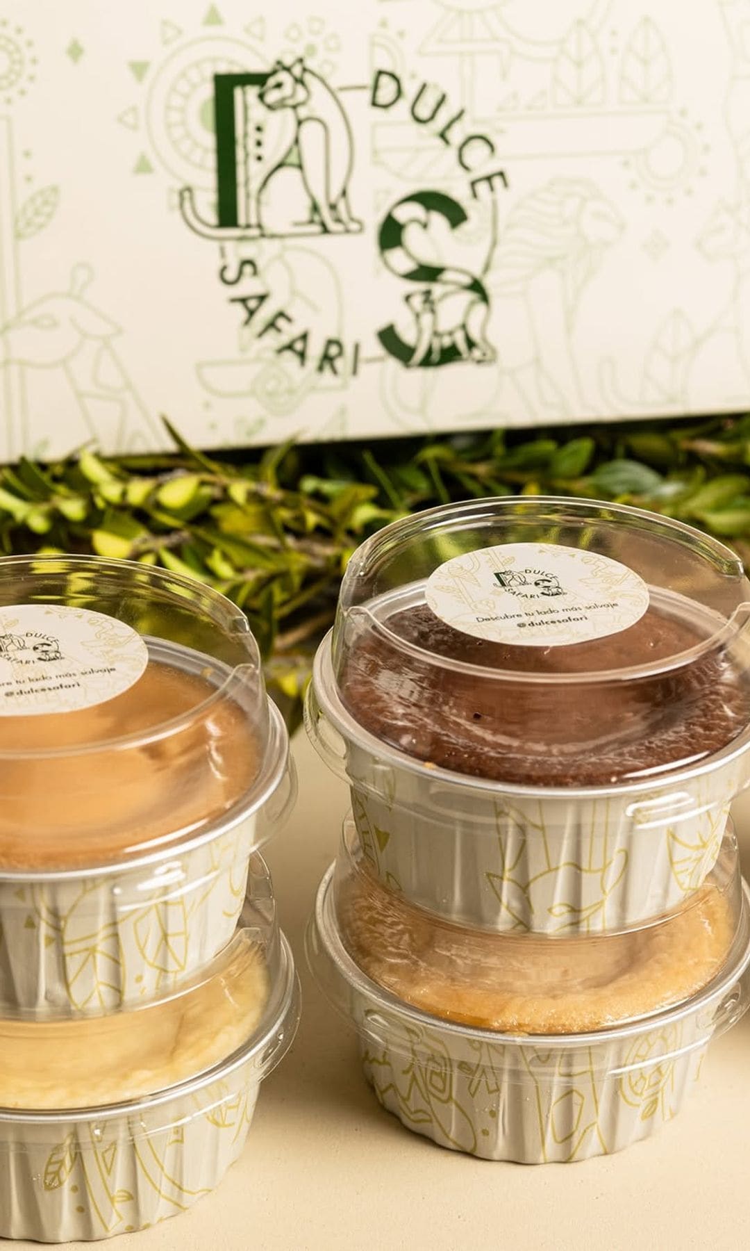 Mini tartas de queso de Dulce Safari