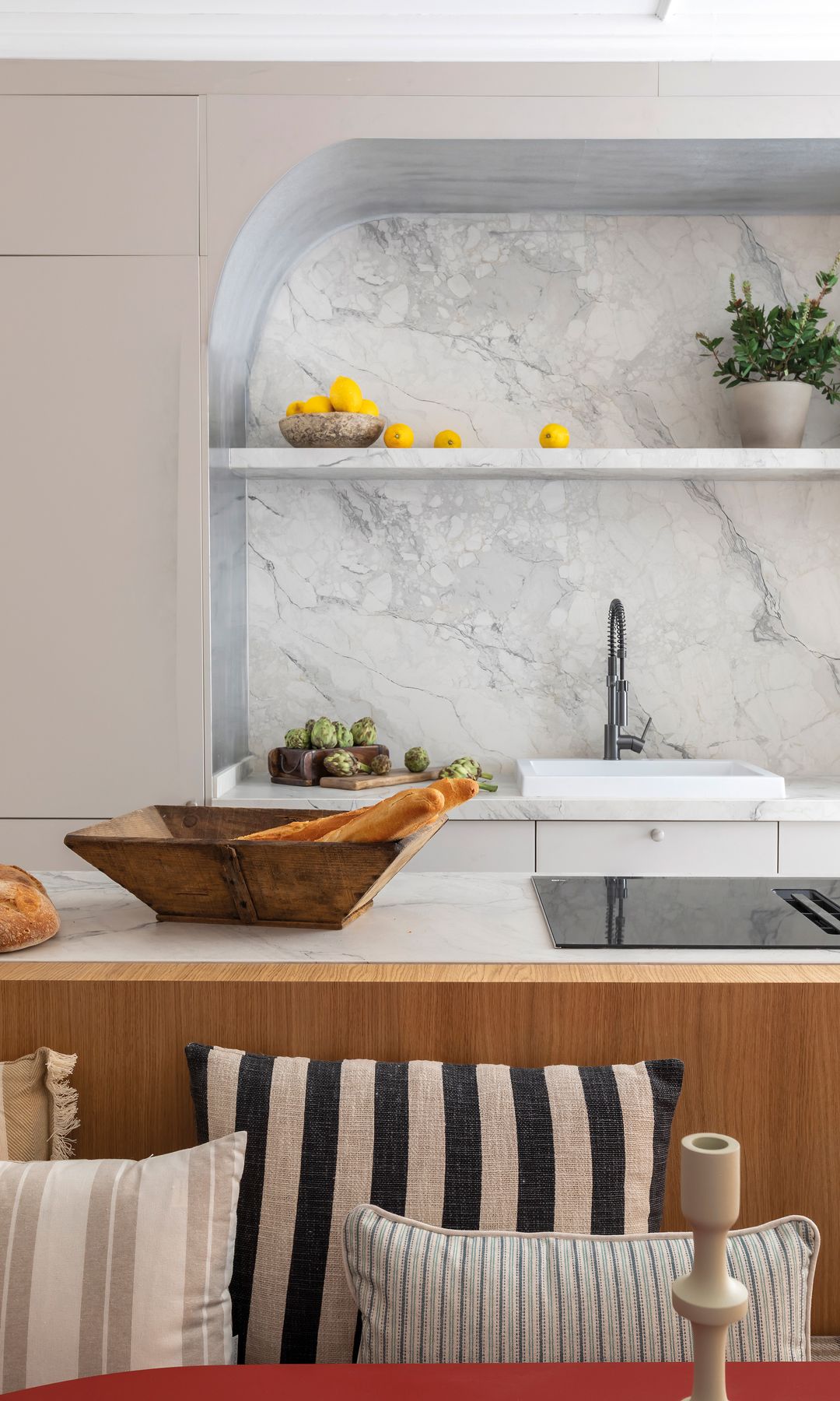 Cocina con office