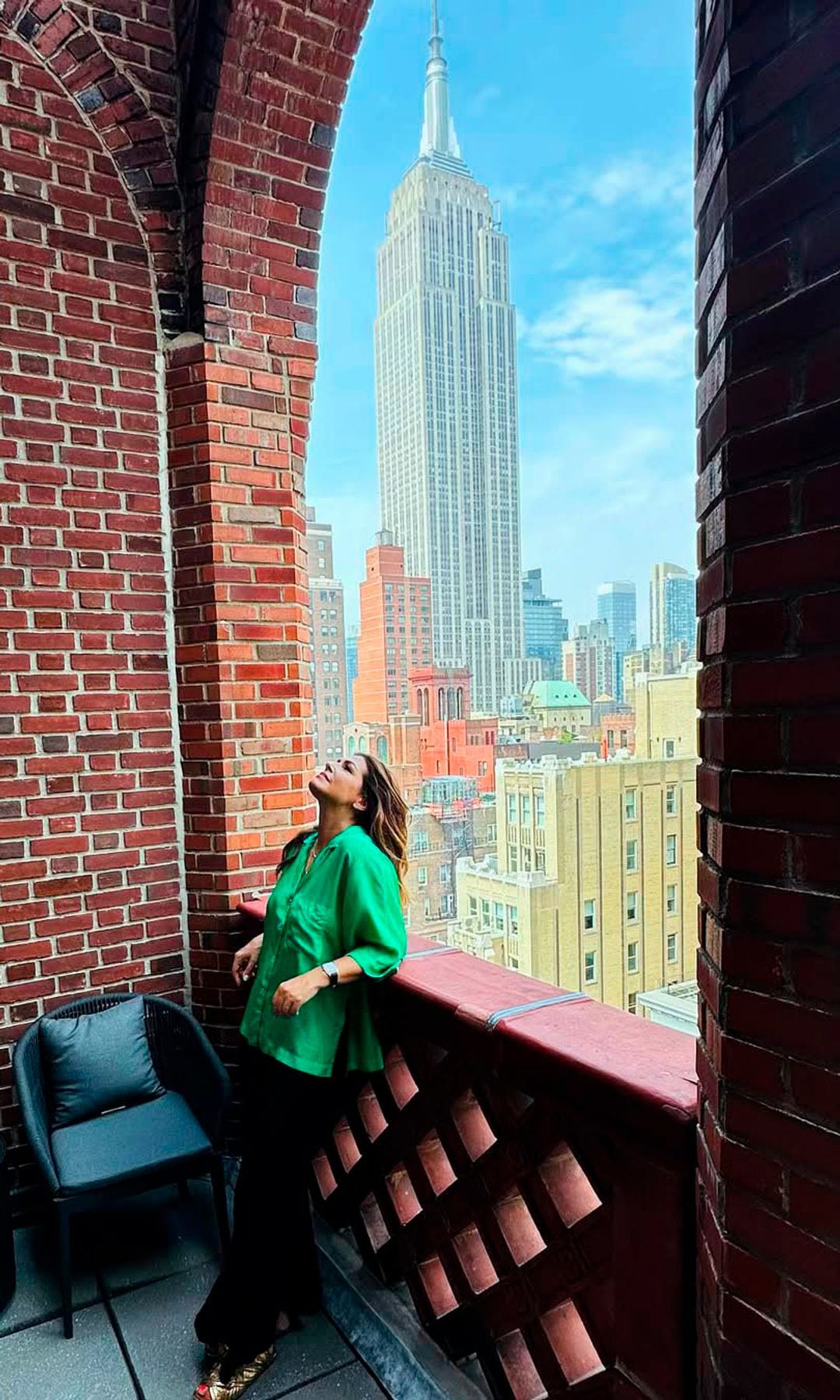 Nuria Roca alojada en el hotel NH Collection Madison Avenue de Nueva York