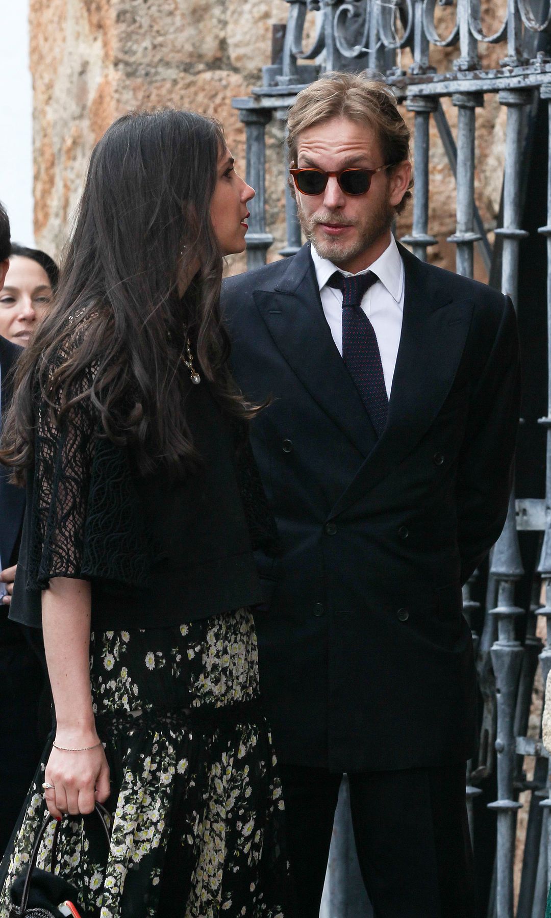Tatiana Santo Domingo y Andrea Casiraghi asisten a la boda de Lady Charlotte
