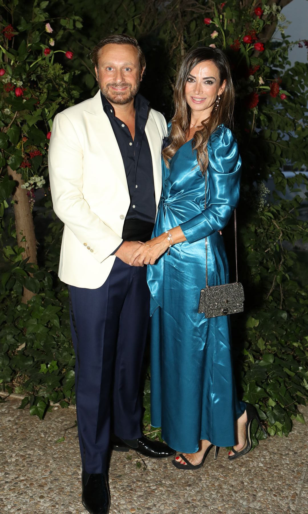 Juan Peña y Sonia González en el 80 aniversario de ¡HOLA!