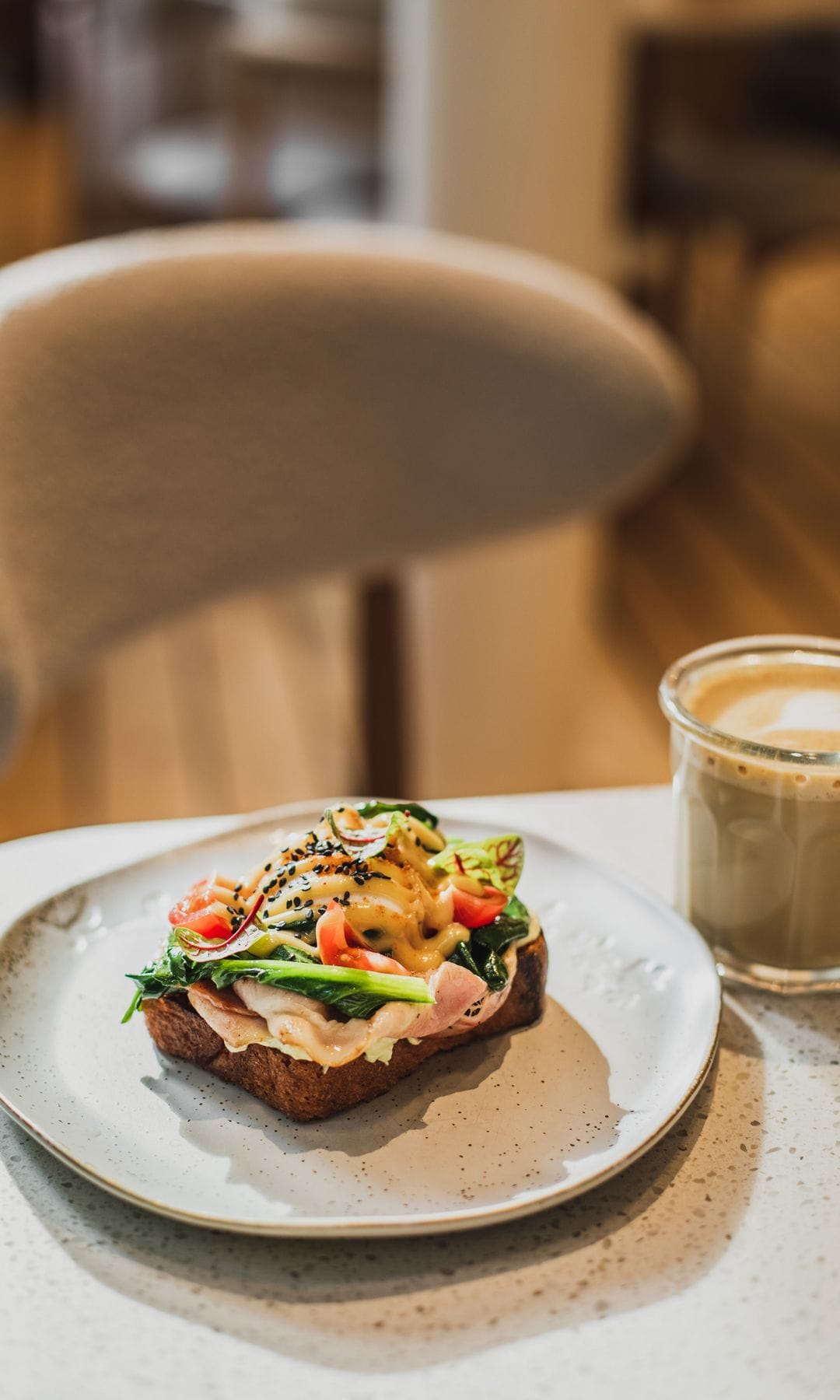 tostada de jamon para desayunar