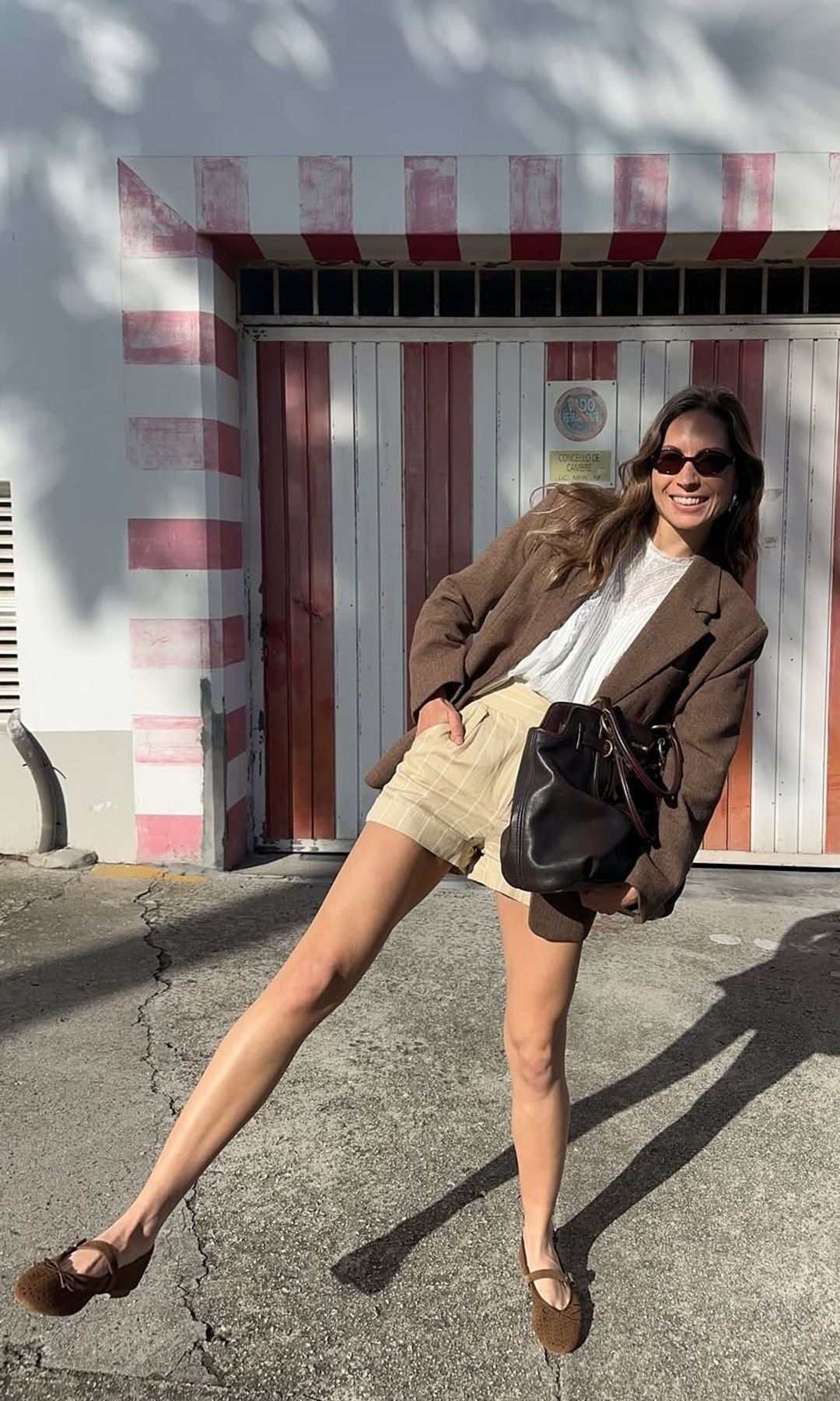 bermudas con blazer