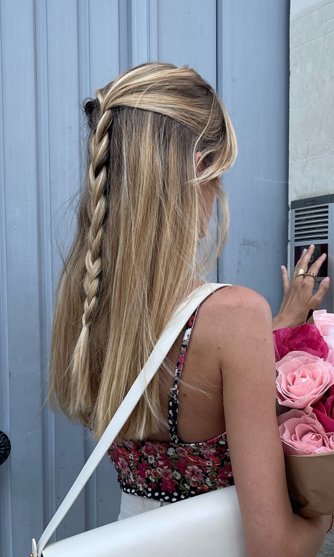 Semirrecogido con trenza