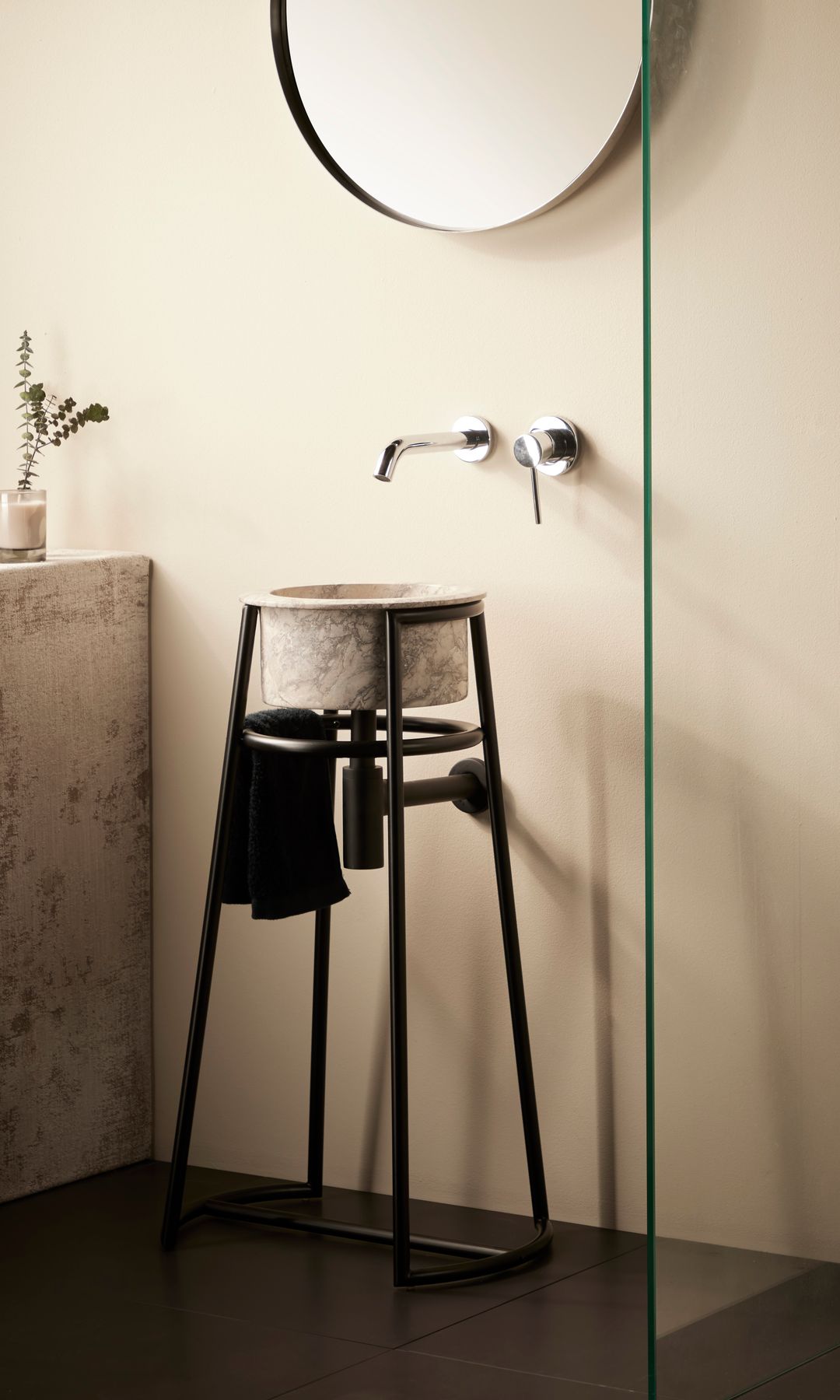 Lavabo de piedra
