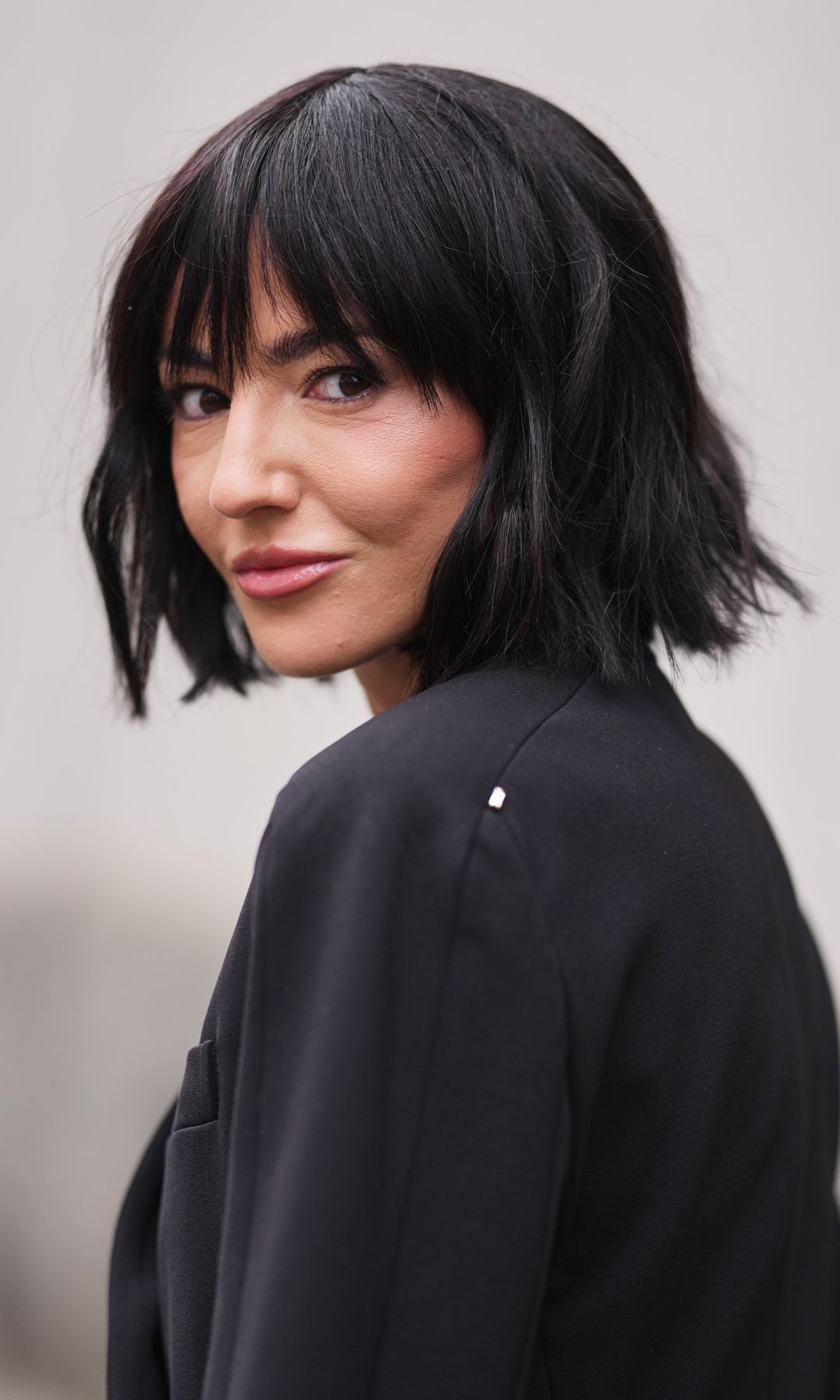 Corte de pelo corto francés con flequillo
