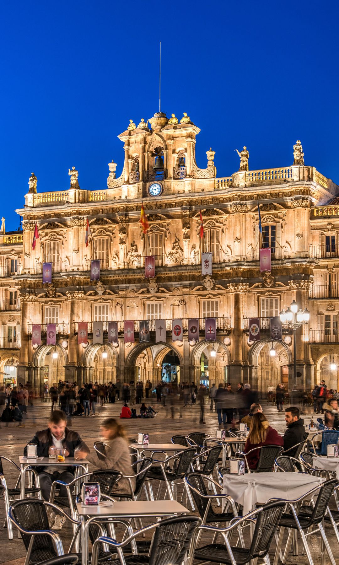 Terraza en la Plaza Mayor, Salamanca
