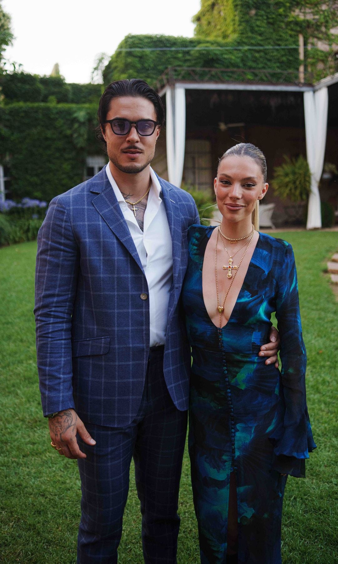 Carlo Costanzia y Alejandra Rubio en la boda de Paty Sánchez-Flores
