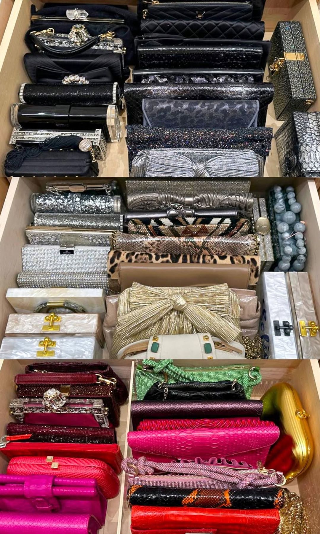 La colección de bolsos de mano de la actriz, Sofía Vergara