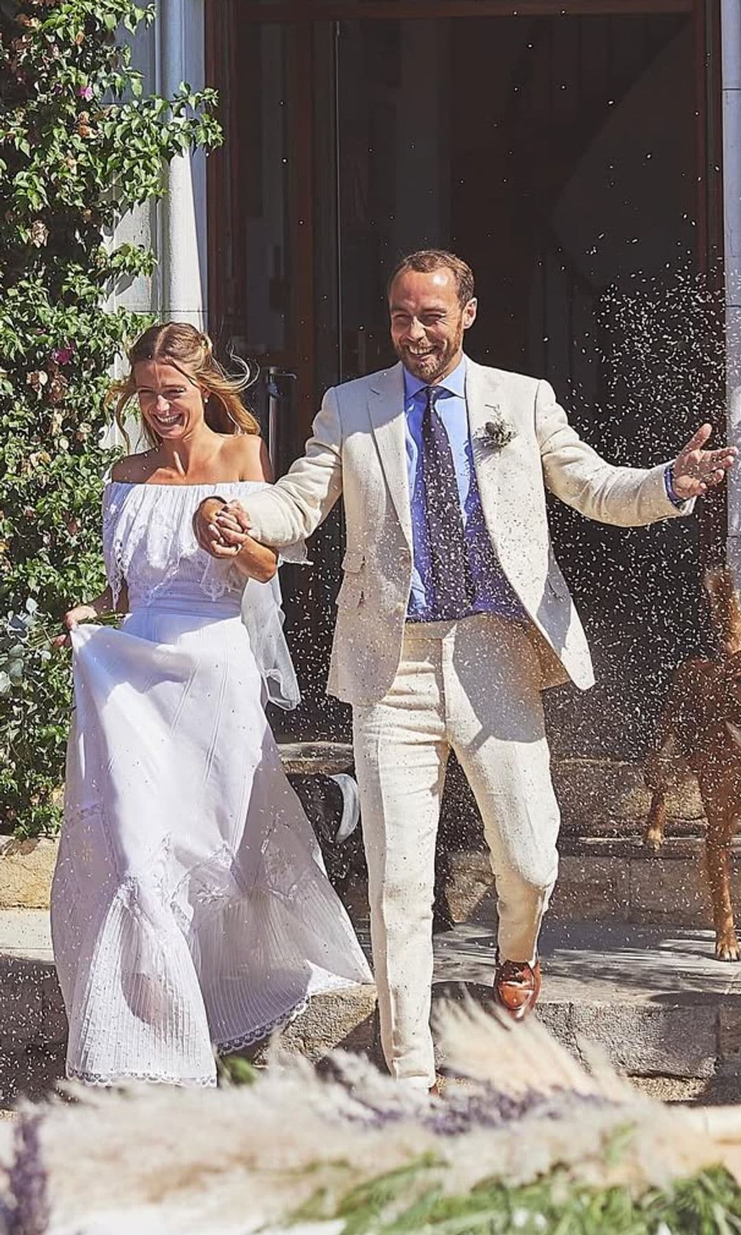 La boda de James Middleton y Alizée Thevenet en 2021 en Francia