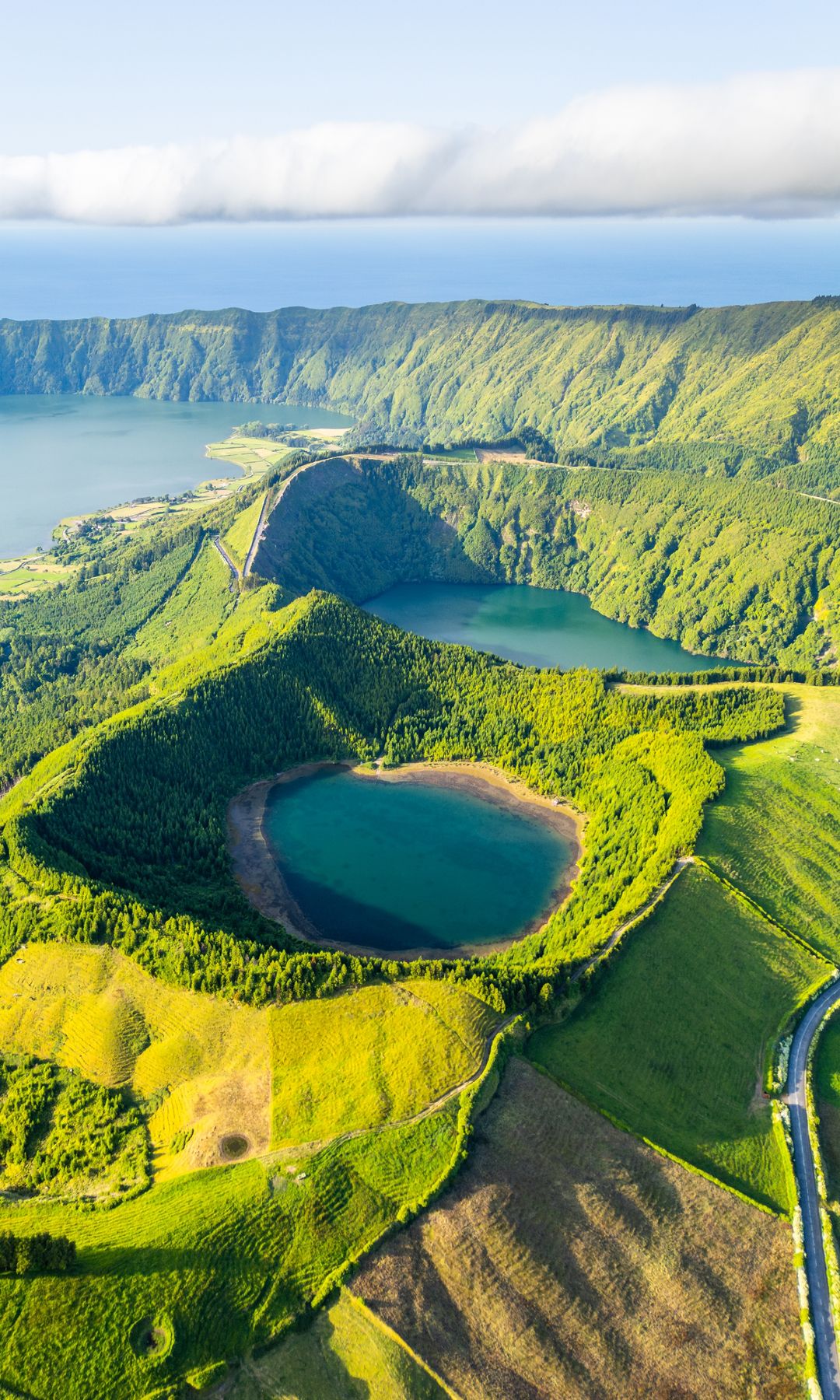 Valle de las Sete Cidades, islas Azores
