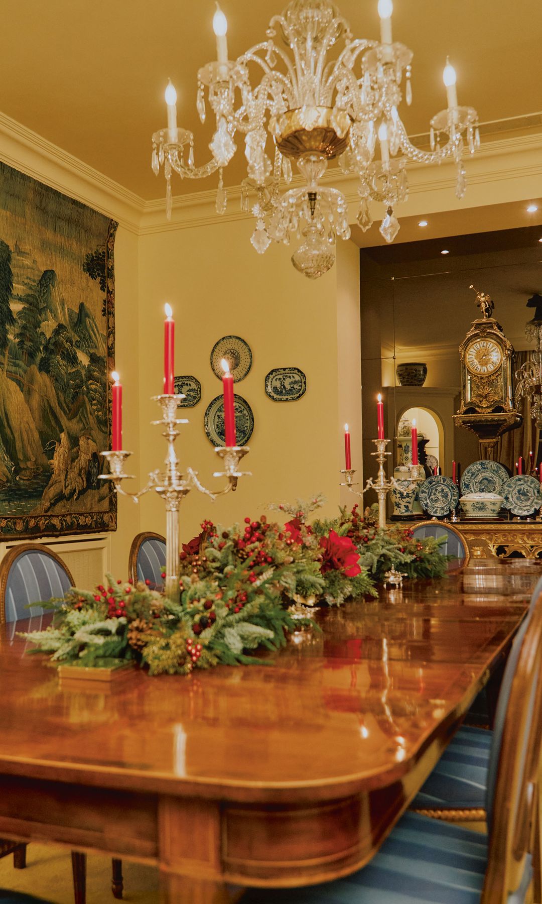 Fotografía del comedor de Isabel Preysler