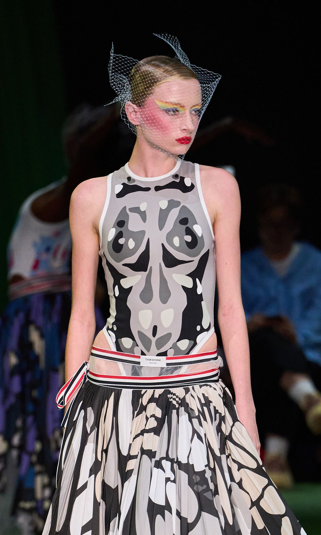 Kai Schreiber cerrando el desfile.