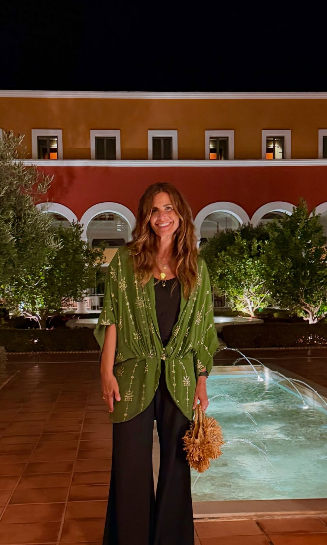 Nuria Roca feliz en sus vacaciones en Cádiz