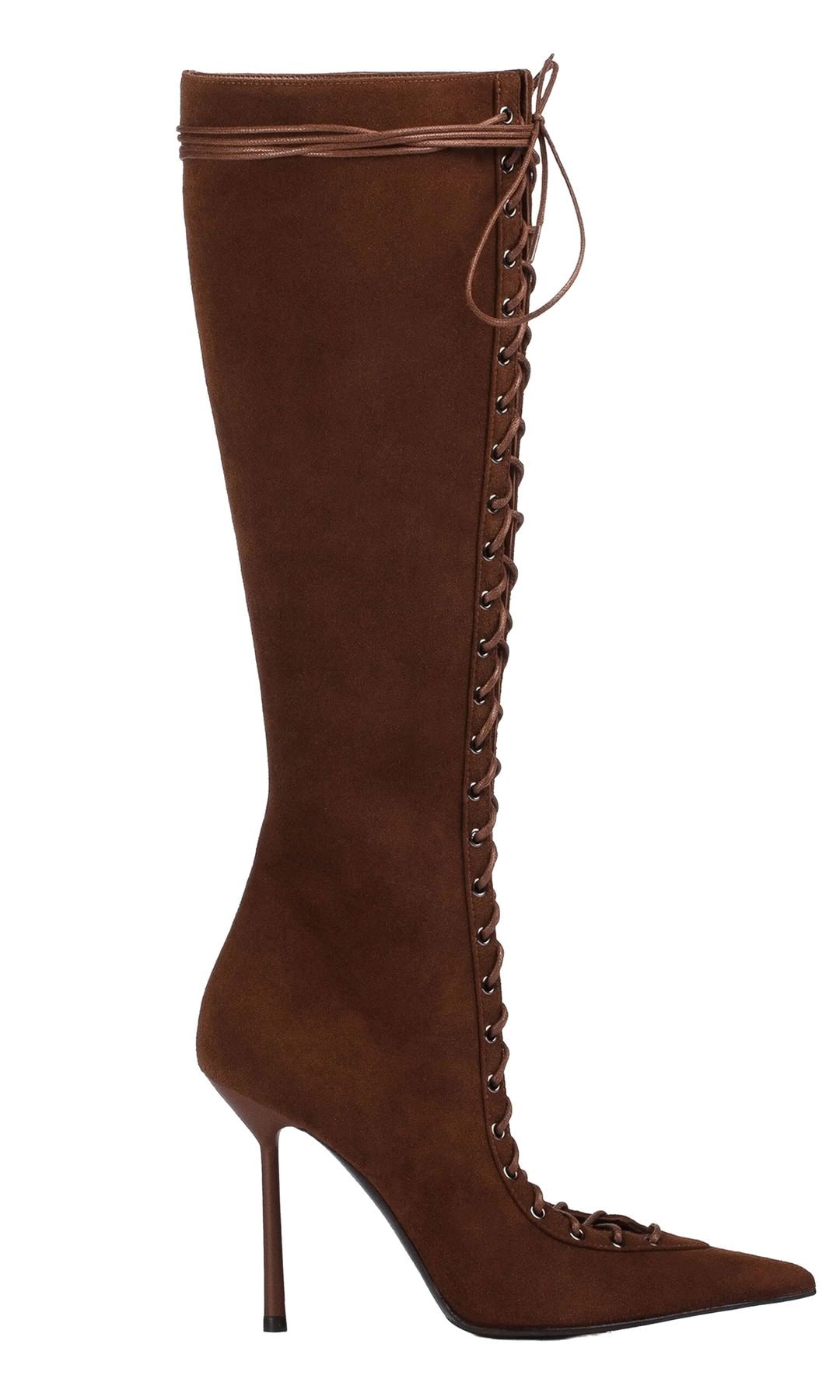 Bota de tacón con cordones (1.274 €),  de Le Silla en Farfetch