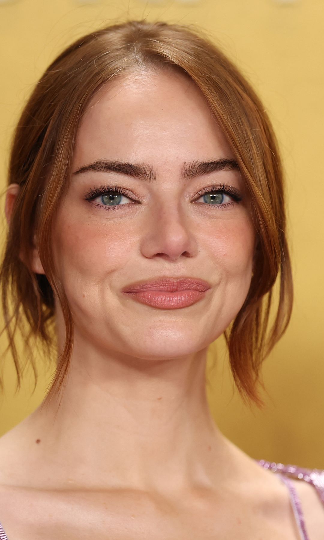 US actress Emma Stone attends the 32nd Annual Actor Awards at the Shrine Auditorium in Los Angeles on March 1, 2026
