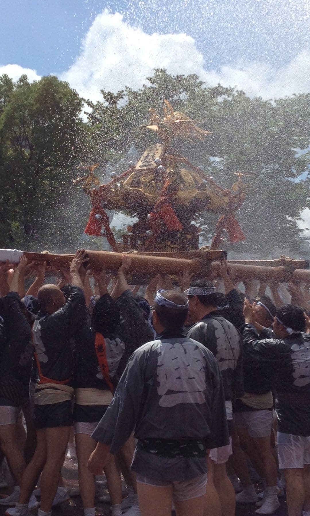 Festival Fukagawa Hachiman-matsuri en Tokio, Japón